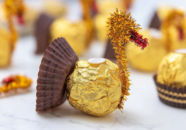 ferrero rocher candy turkey project