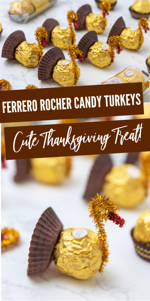 ferrero rocher candy turkeys