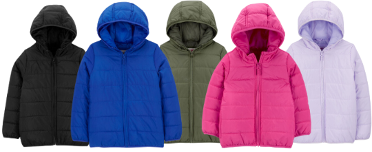 carters kids coats on sale