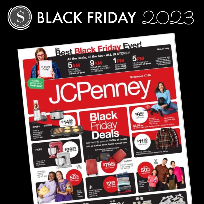 LIVE NOW! JCPenney Black Friday Ad 2024! View the Ad Scans Preview!