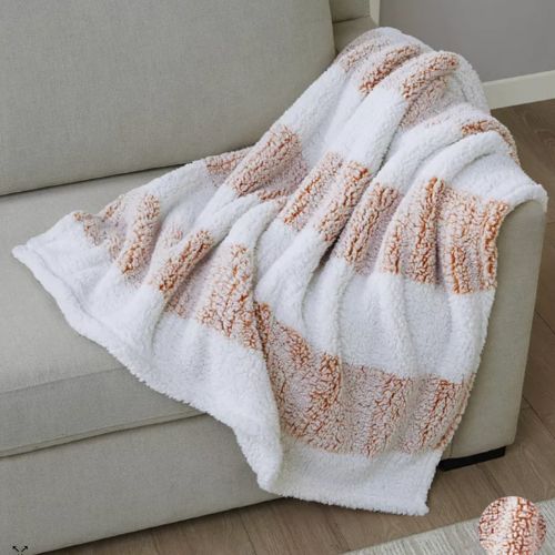 Sherpa Throw Blankets on Sale