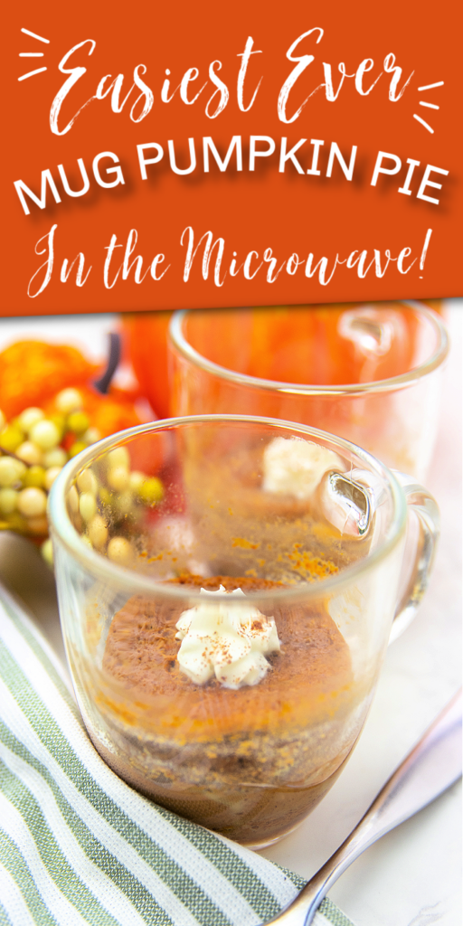 microwave pumpkin mug pie pinterest image