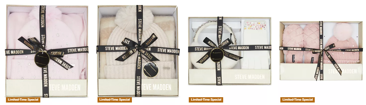 steve madden gift set