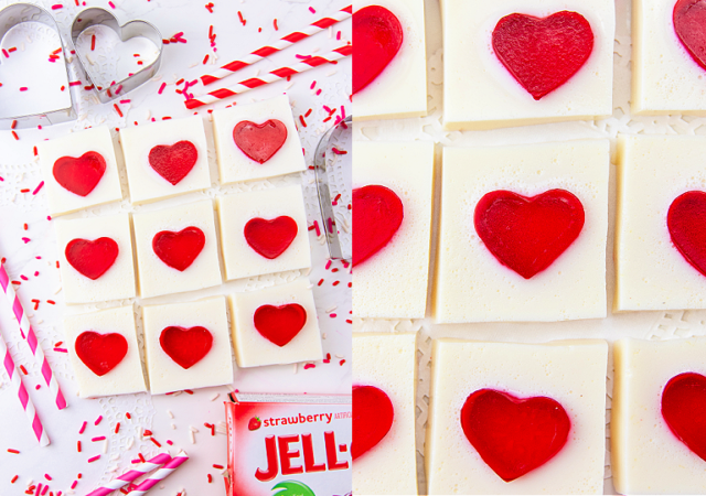 Valentine Heart Jell-o