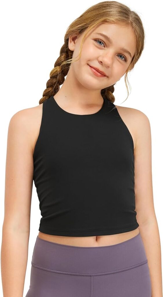 CRZ Yoga Girls Racerback Crop Top