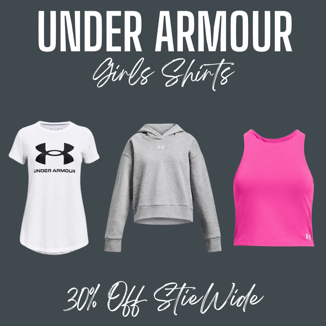 Girl's Under Armour Shirts