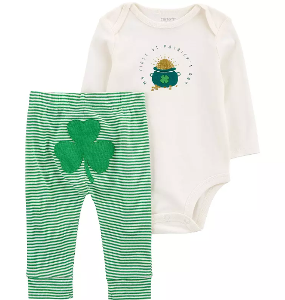 carters st patrick's day clothes