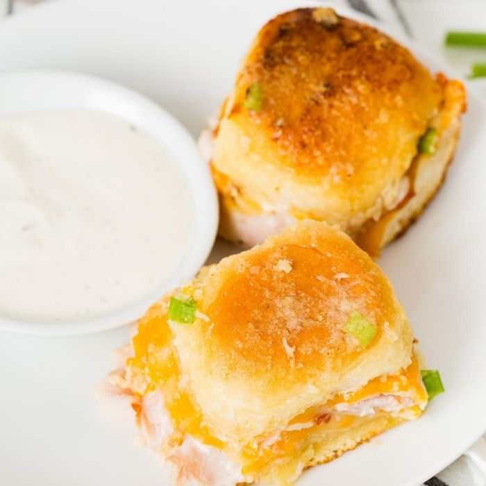 Turkey Bacon Ranch Sliders