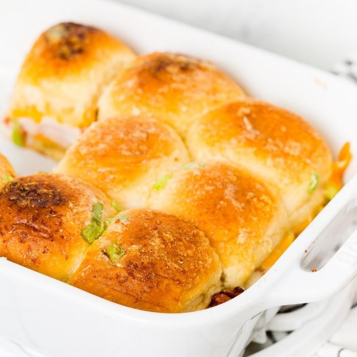 Turkey Bacon Ranch Sliders