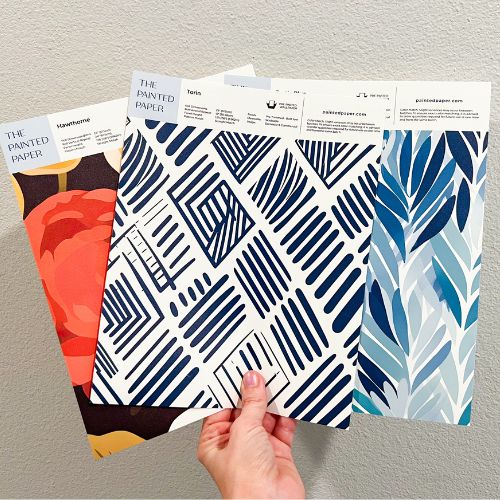 The Painted Paper Wallpaper