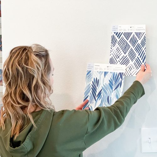 The Painted Paper Wallpaper