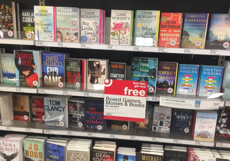 Target Books on Sale featured