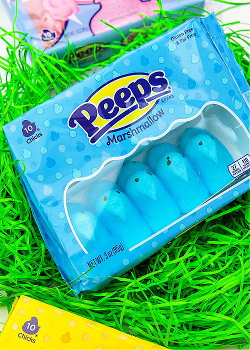 blue peeps in a package 