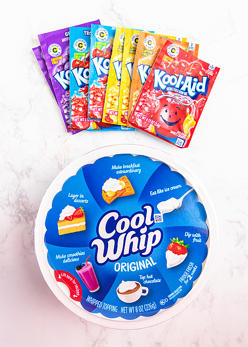 ingredients for kool aid paint