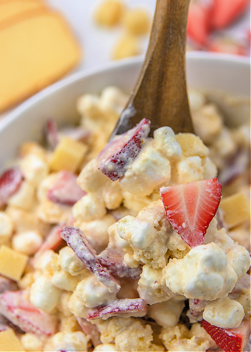 strawberry shortcake fluff salad 