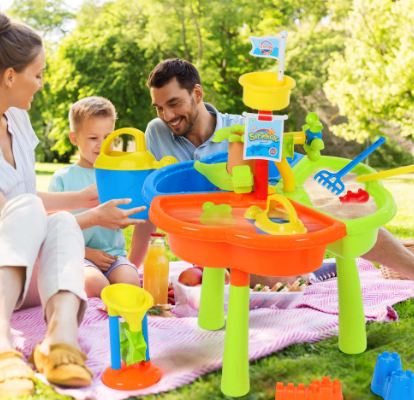 sand and water tables