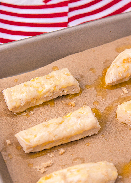 biscuit shortcake dippers before baking