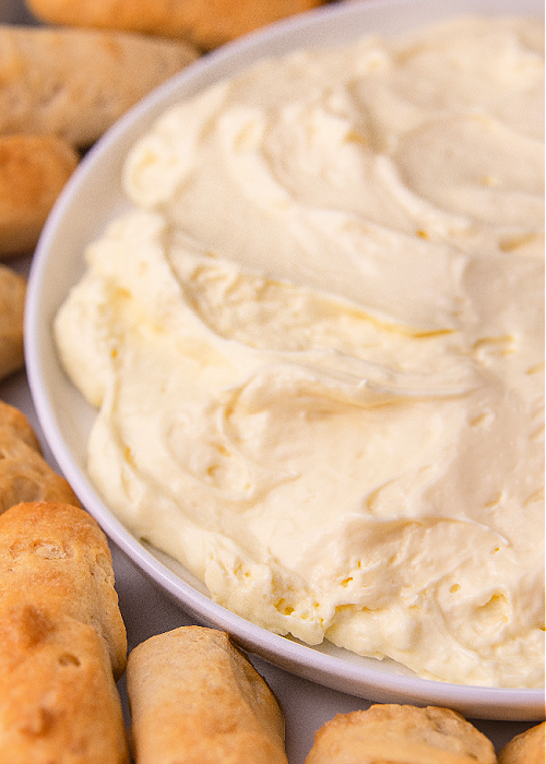 cheesecake mixture for red white and blue shortcake dip step by step recipe