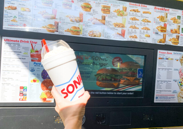 free sonic drink