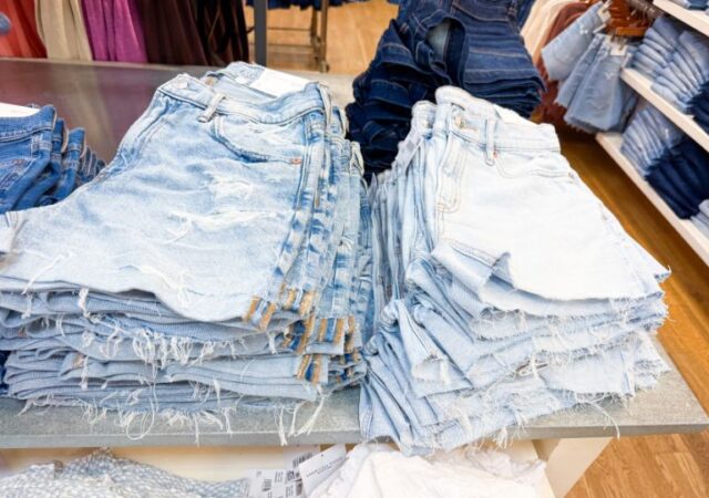 American Eagle Jean Shorts on Sale