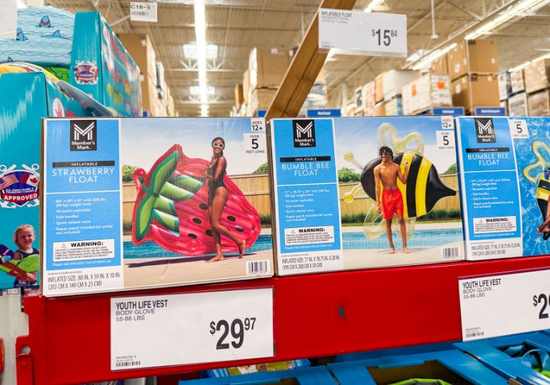 Sam's Club Pool Floats
