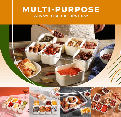 divided serving tray