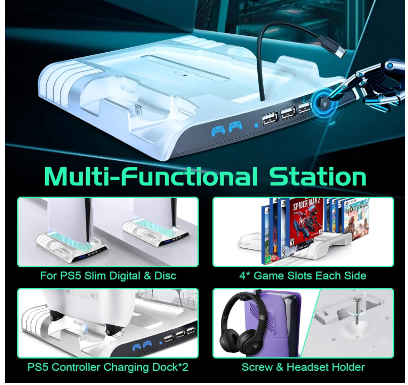 ps5 cooling and charging station