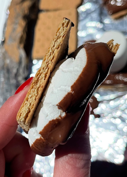 diy solar s'more with a no cut box
