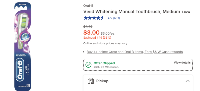 oral-b toothbrush coupons