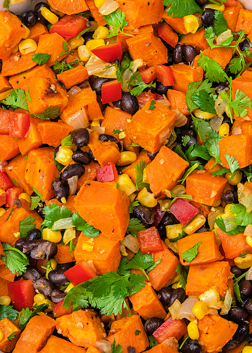 roasted sweet potato salad