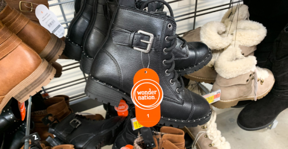 🔥$4 Wonder Nation Kids’ Boot Sale! These WILL Sell Out!!