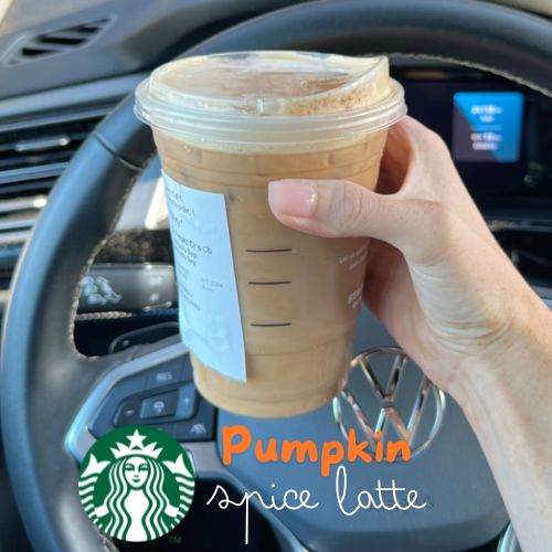 starbucks pumpkin spice latte