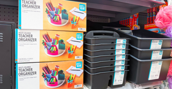 Walmart Teacher Supplies | Cute Storage Options for Your Classroom, all UNDER $10!