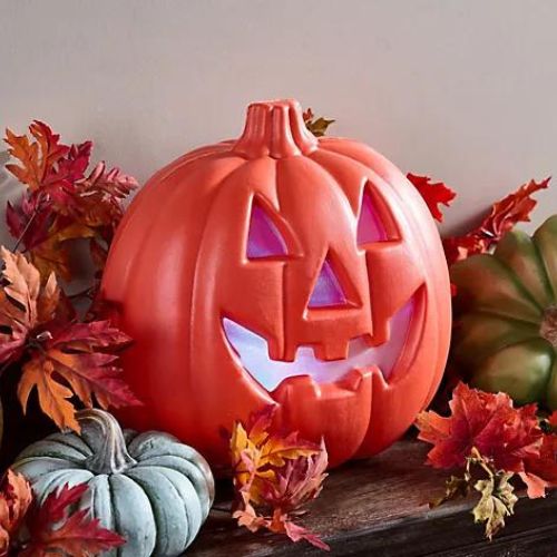 Illuminated Pumpkin Decor