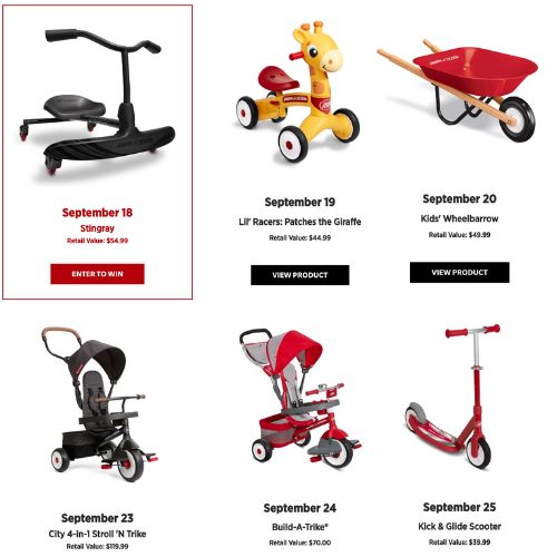 Radio Flyer Giveaway