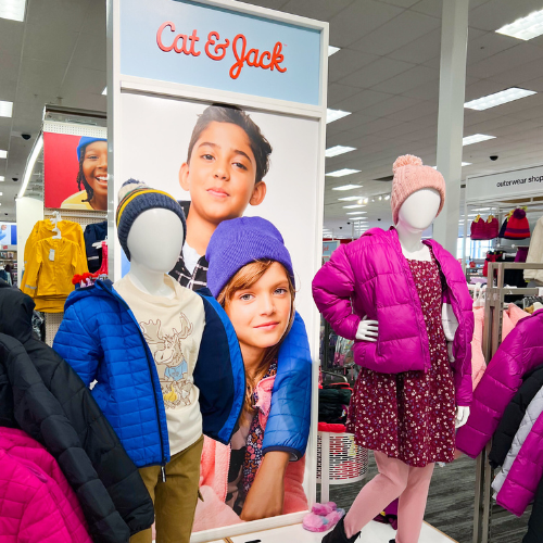 cat & jack puffer coats