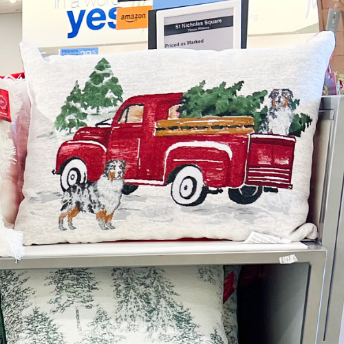 kohl's christmas pillows