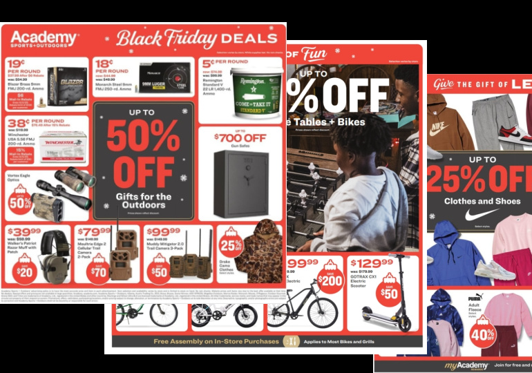 Academy Black Friday Ads