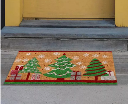 target christmas doormat