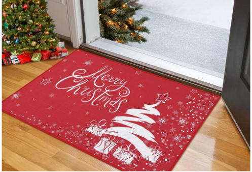 target christmas doormats