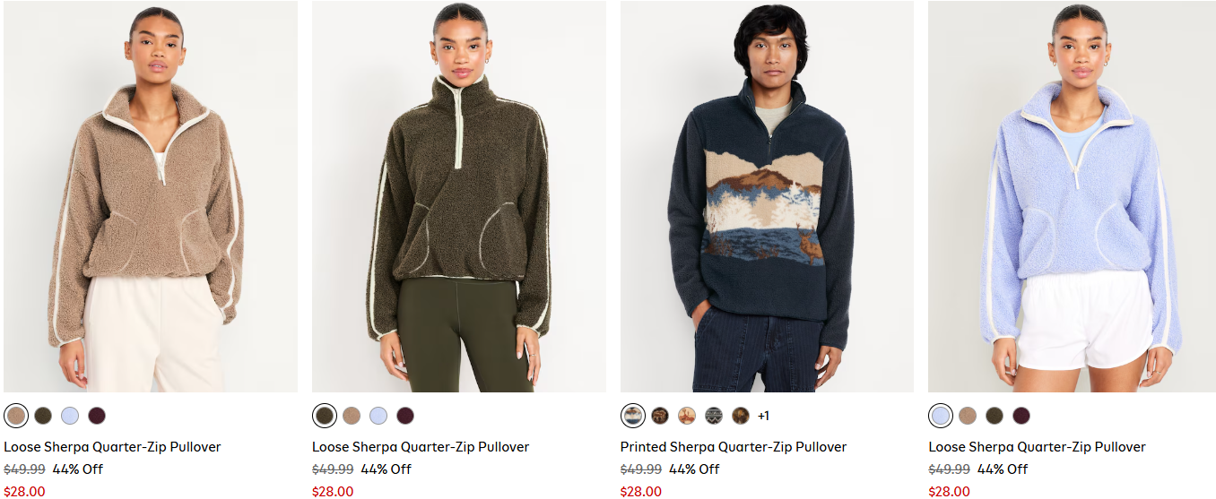 Sherpa Jackets on Sale 