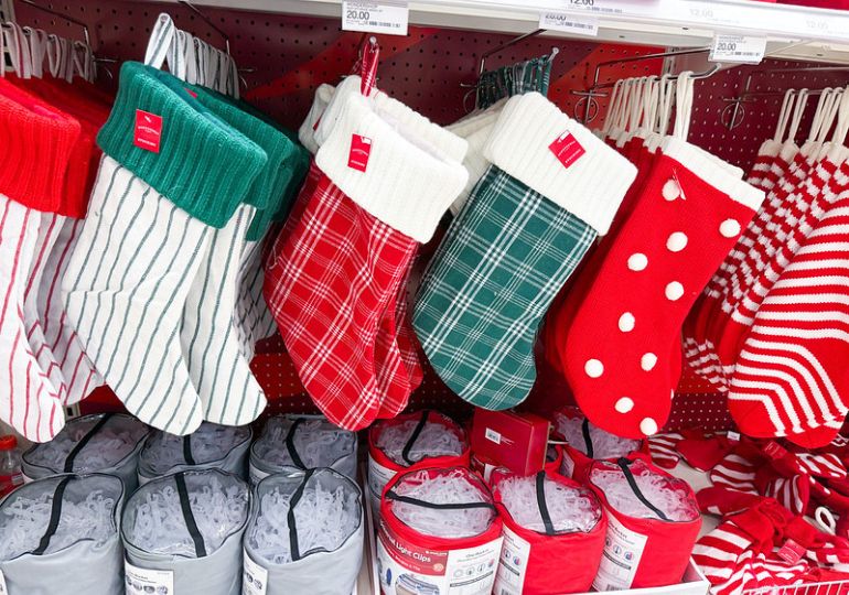 Target Christmas Stockings On Sale