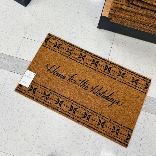 target christmas doormats