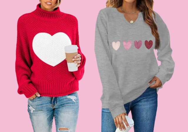 Amazon Valentine's Sweaters