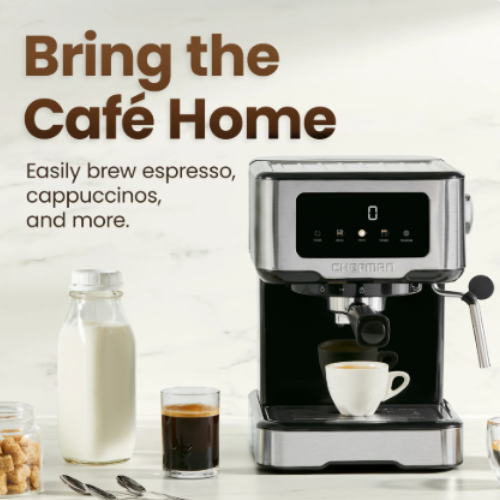 chefman espresso machine on sale