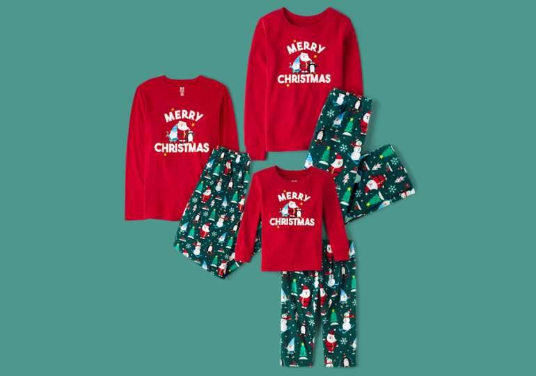 Children's Place Christmas Pajamas on Sale
