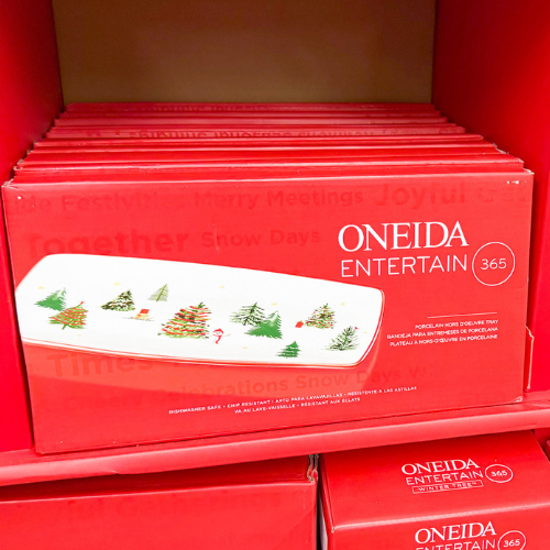 oneida christmas dishes