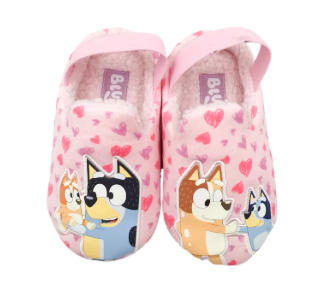 walmart kids slippers bluey