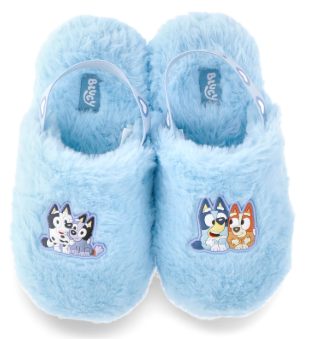 walmart kids slippers bluey