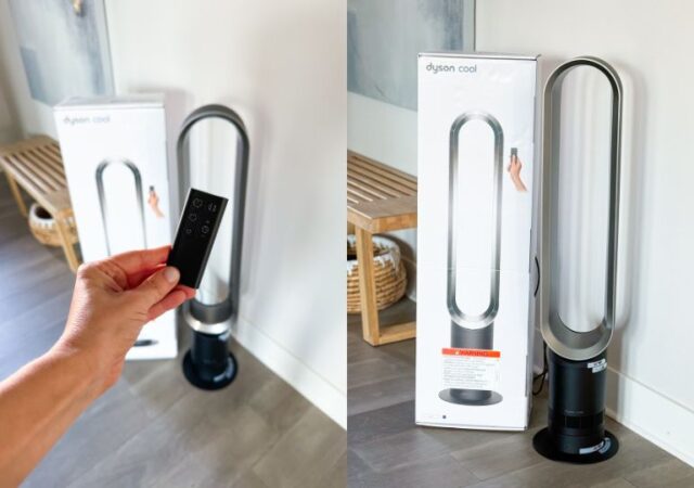 Dyson Bladeless Oscillating Tower Fan